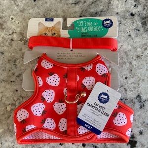 Whisker City cat vest harness and leash adult